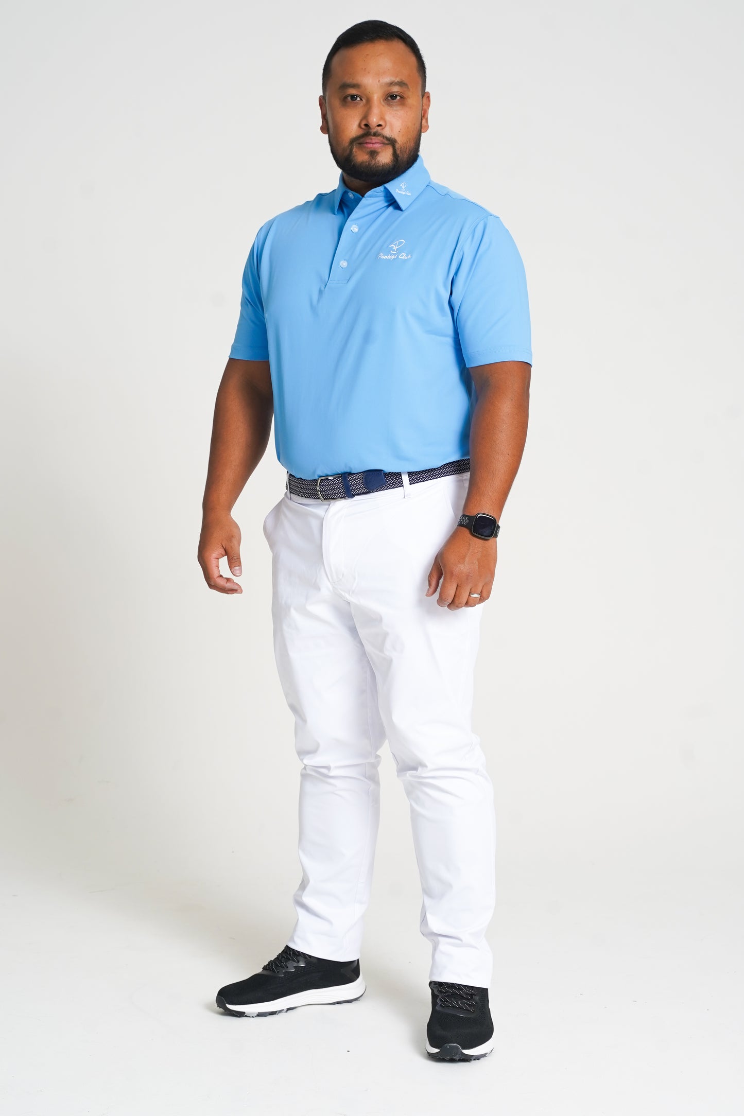 Merit Light Blue Polo