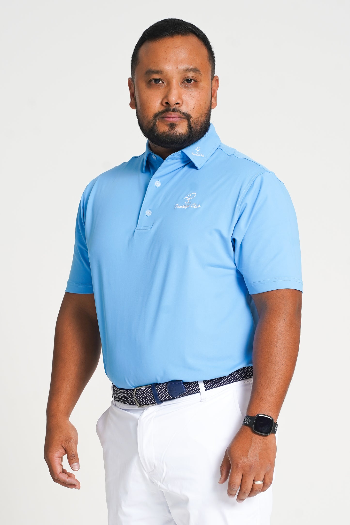 Merit Light Blue Polo