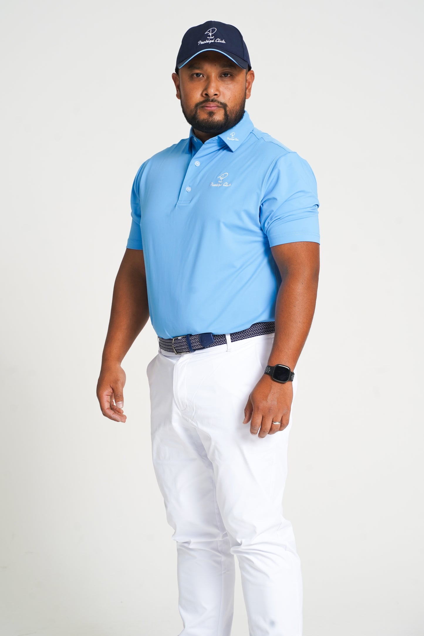 Merit Light Blue Polo