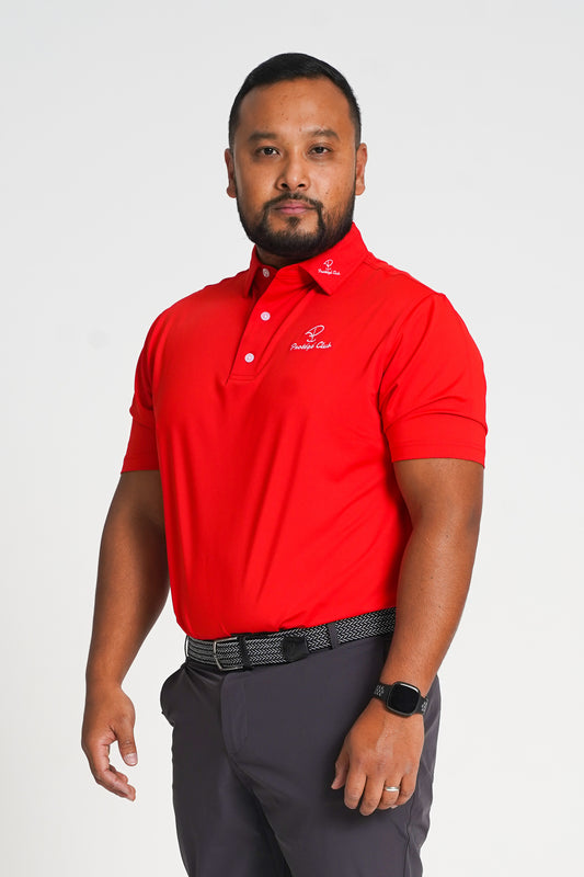 Merit Red Polo