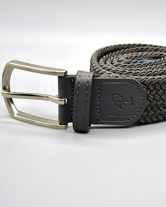 Grey Stretch Belt