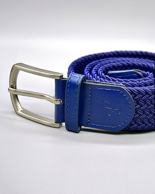 Navy Stretch Belt