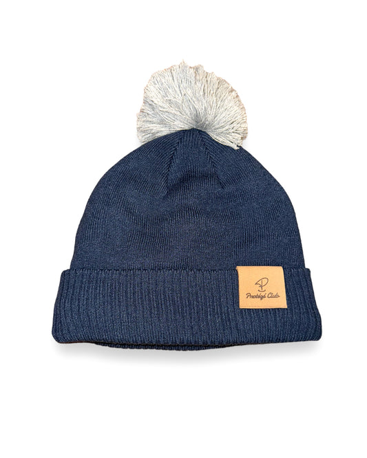 Navy Bobble Hat