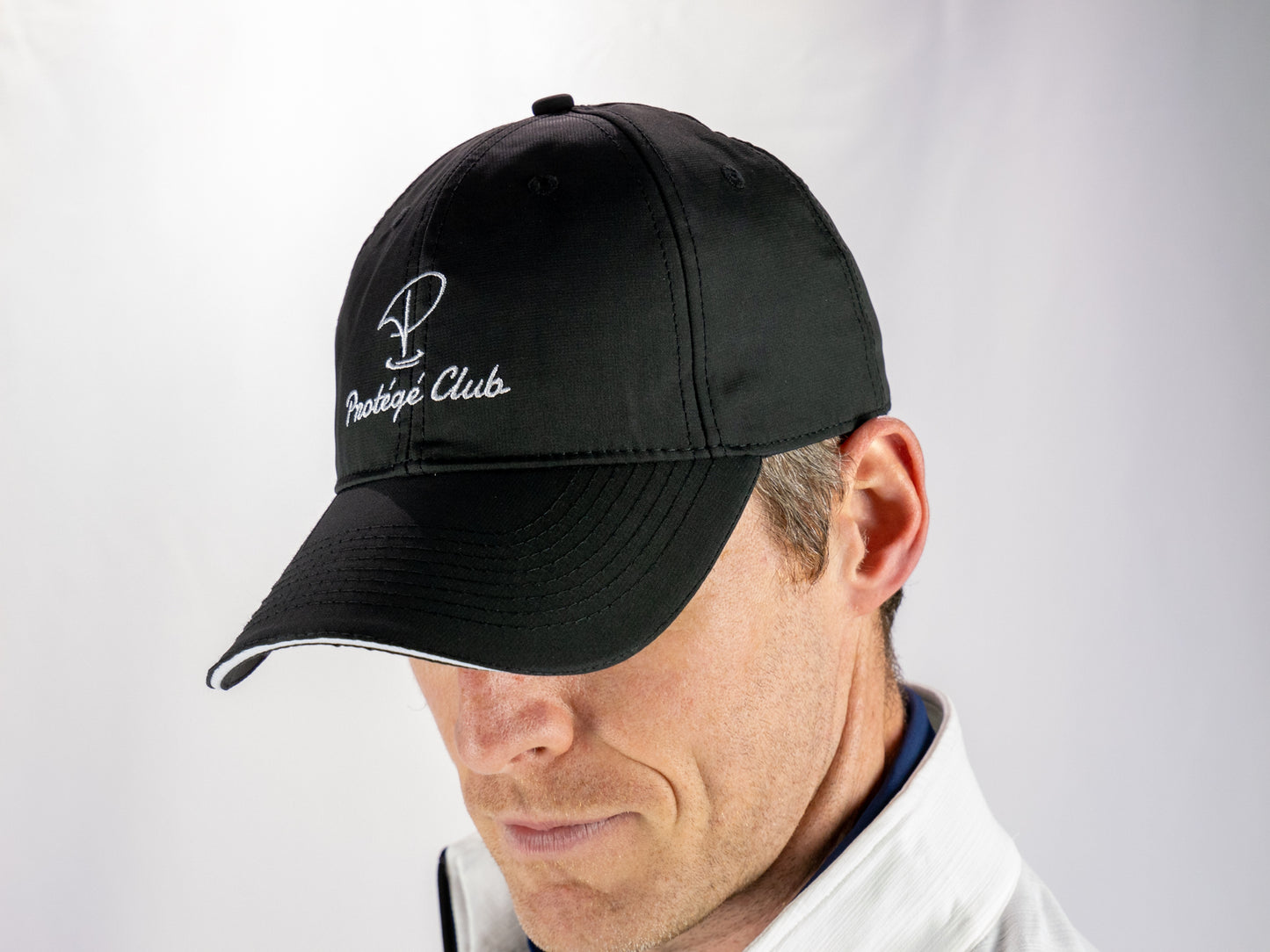 Merit Black Hat White Trim